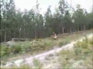 hucking off a table top!!!