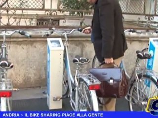ANDRIA | Il bike sharing piace alla gente