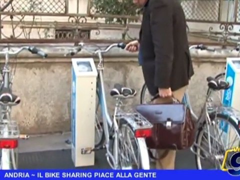 ANDRIA | Il bike sharing piace alla gente