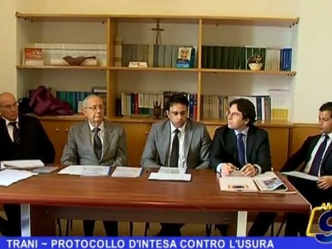TRANI Protocollo d'intesa contro l'usura