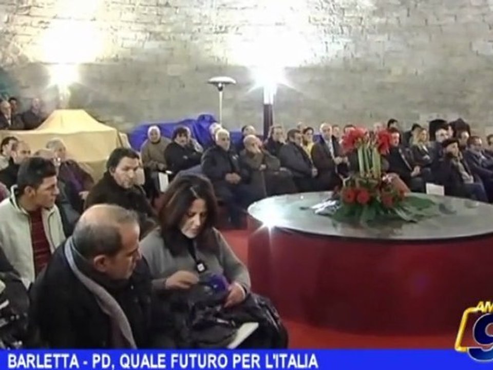 BARLETTA - PD, quale futuro per l'Italia