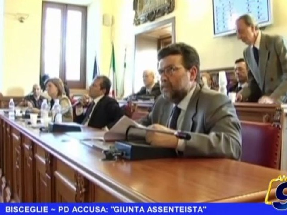 BISCEGLIE | PD accusa: "giunta assenteista"