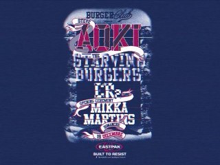 BURGER CLUB Vs STEVE AOKI, THE STARVING BURGERS & ER2 !