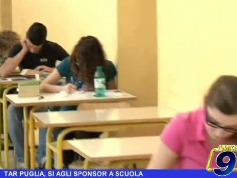 TAR PUGLIA | Sì agli sponsor a scuola