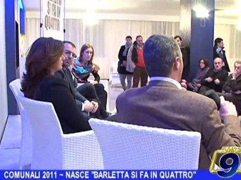 COMUNALI 2011 | Nasce Barletta si fa in quattro