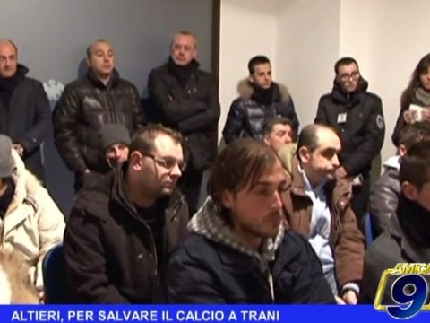 TRANI | Altieri, per salvare il calcio a Trani
