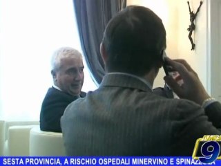 SESTA PROVINCIA | A rischio ospedali di Minervino e Spinazzola