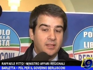 BARLETTA | PDL per il governo Berlusconi