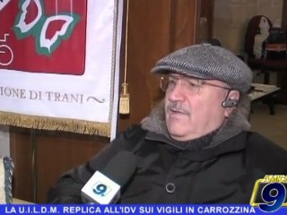 TRANI | La U.I.L.D.M. replica all'IdV sui vigili in carrozzina