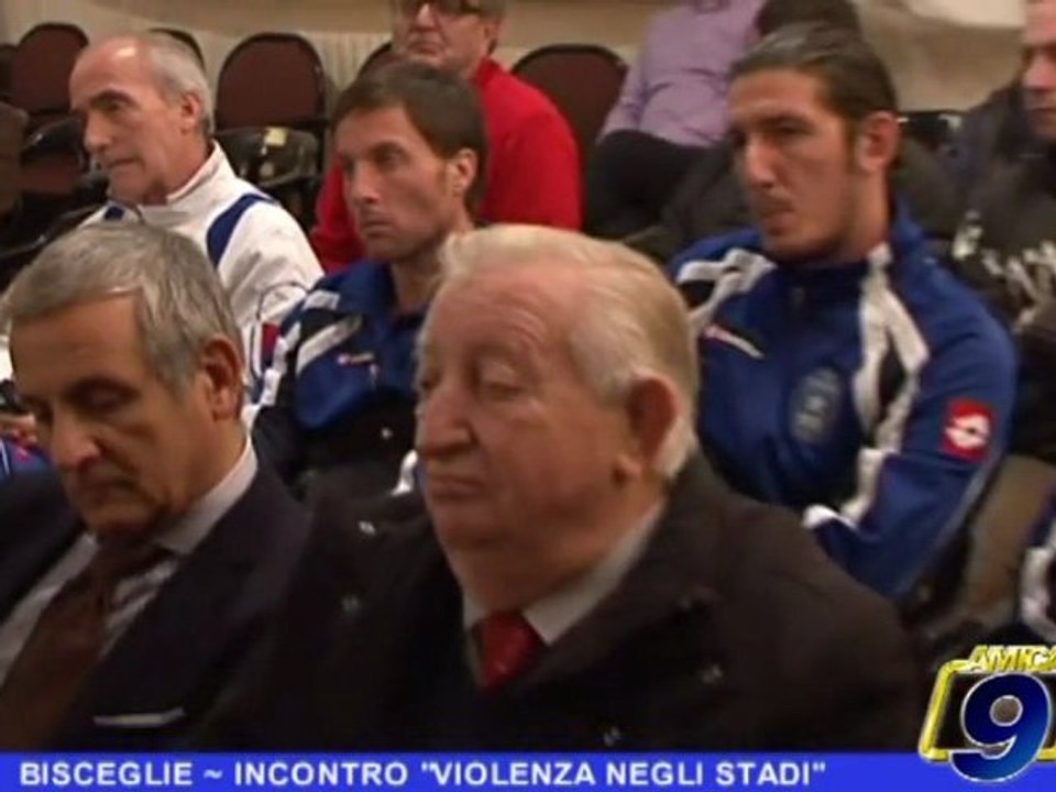 BISCEGLIE | Incontro "Violenza negli stadi"