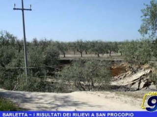 BARLETTA | I risultati dei rilievi a San Procopio