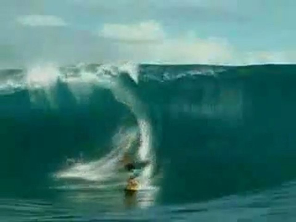 Laird Hamilton Surfing Teahupoo