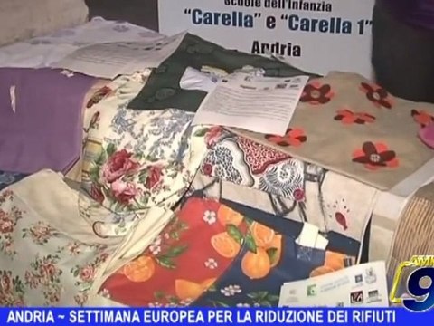 ANDRIA | Settimana europea per la riduzione dei rifiuti