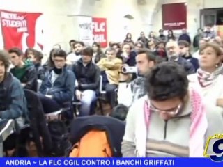 ANDRIA | La FLC CGIL contro i banchi griffati