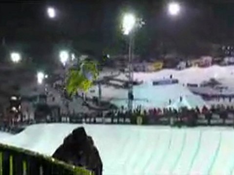 Ski Superpipe Tricks Highlight Reel from 2008 Winter X Games 12