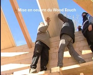 Pose Panneau de toiture Wood Touch BEOPAN