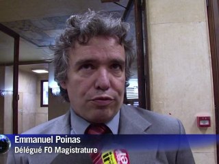 Visite du ministre de la Justice Michel Mercier à Marseille