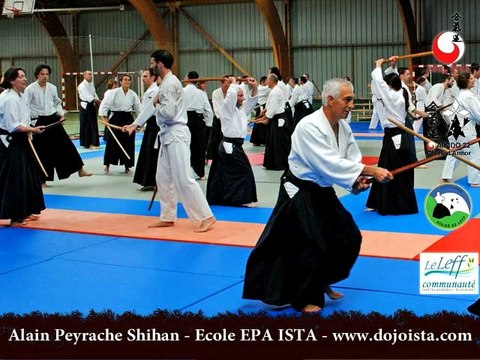 AIKIDO EPA ISTA A PLOUAGAT (22) AVEC ALAIN PEYRACHE