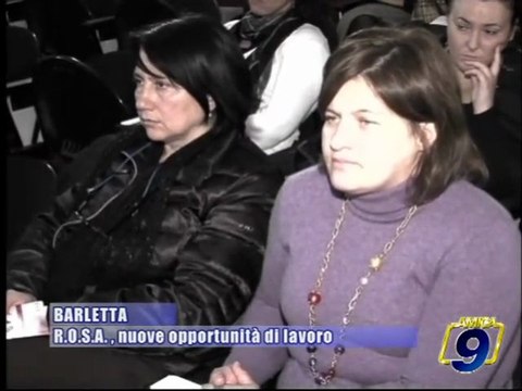 BARLETTA | R.O.S.A., nuove opportunità di lavoro