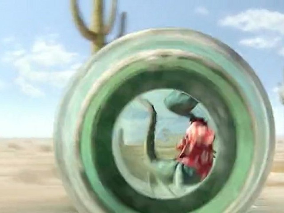 'Rango' - Scene 'Rolling Bottle'