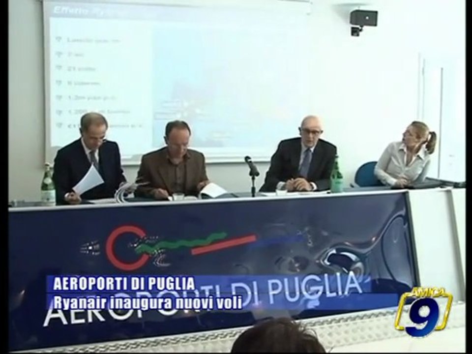 BARI - ADP | Ryanair inaugura nuove rotte