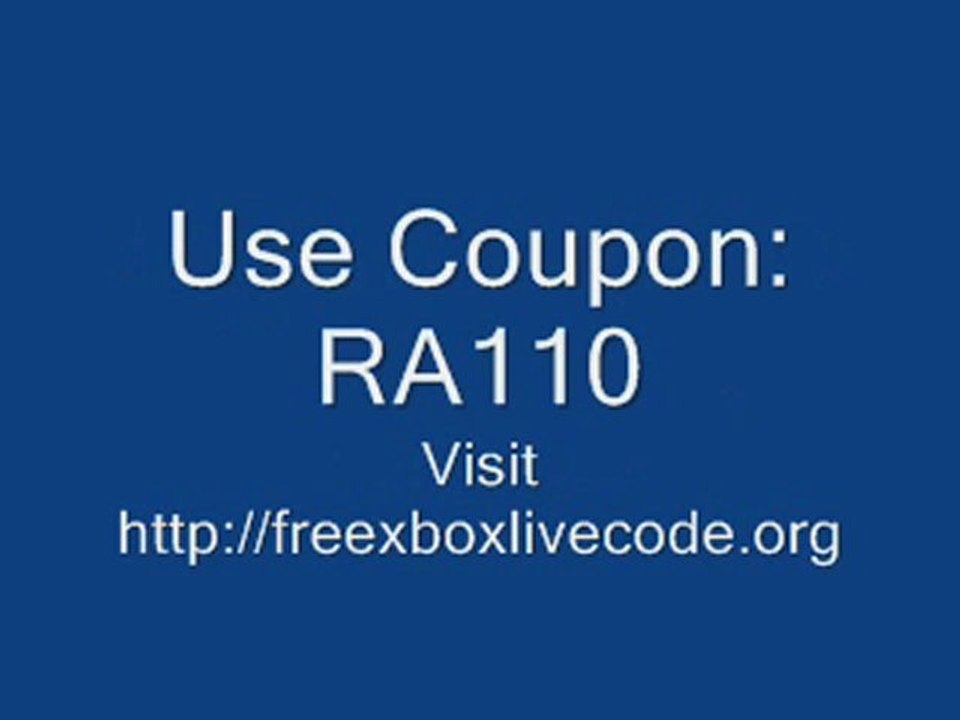 Free xbox live codes