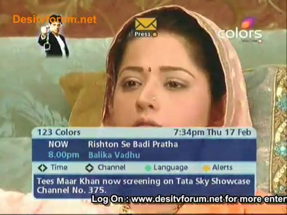 Rishton Se Badi Pratha 17th february 2011 Pt1