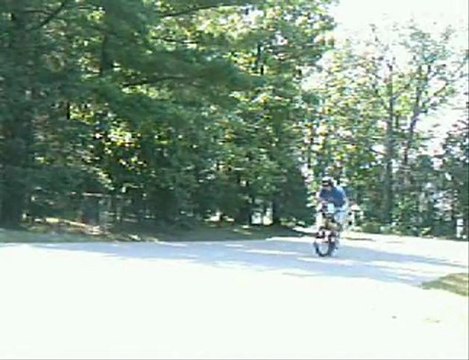 B.I.K.E - 180, Fakie, Half Cab Barspin