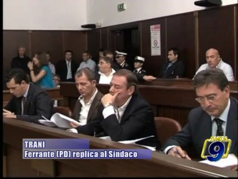 TRANI | Ferrante (PD) replica al Sindaco