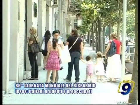 86^ GIORNATA MONDIALE DEL RISPARMIO | Ipsos: italiani prudenti e preoccupati
