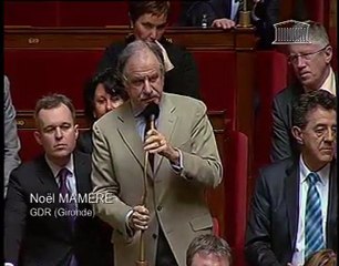 Michèle Alliot-Marie et la Tunisie - Noël Mamère 16 fev 2011