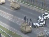 Bahrain - Carri Armati per le strade di Manama