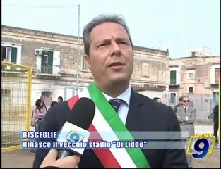 BISCEGLIE | Rinasce il vecchio stadio "Di Liddo"