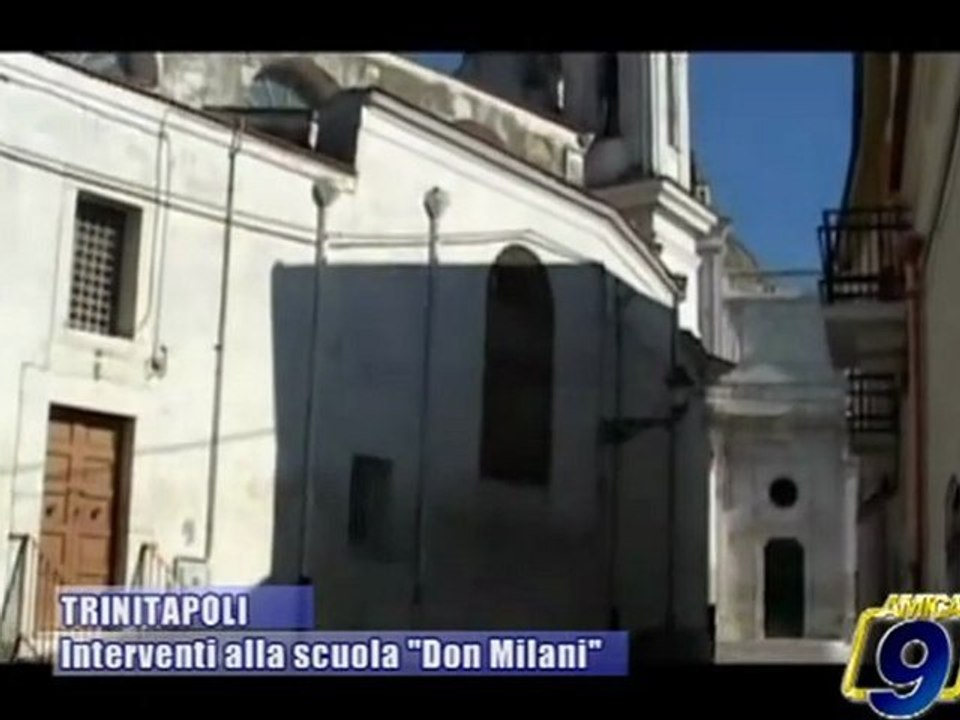 TRINITAPOLI | Interventi alla scuola "Don Milani"