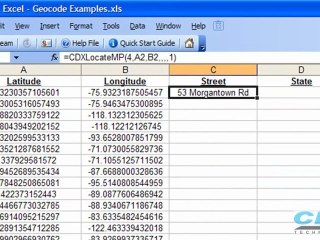Excel Geocoder for Coordinates & Distance 📍