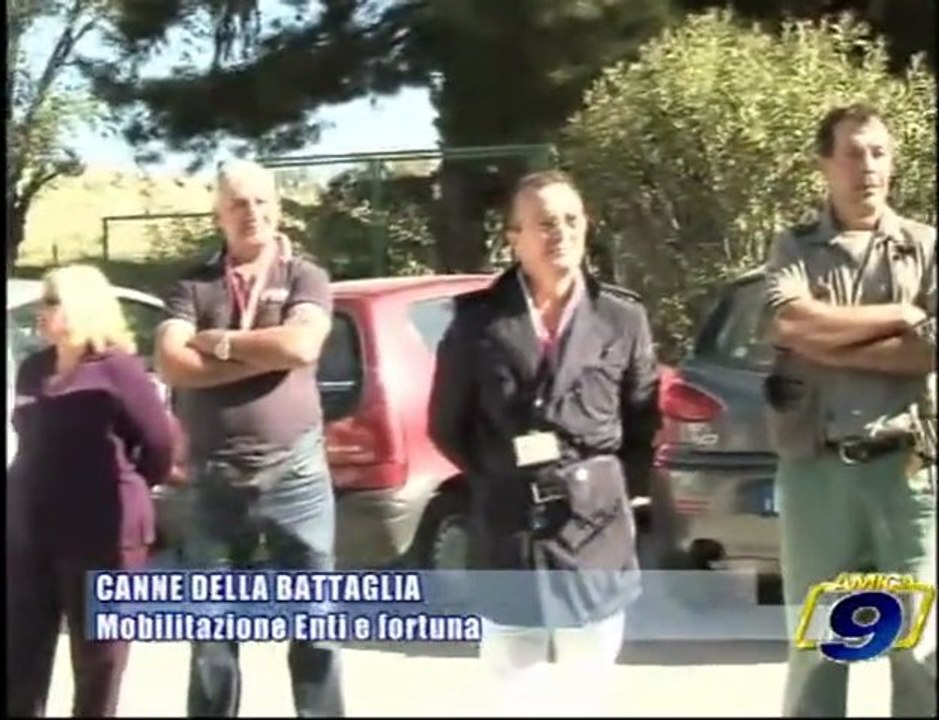 CANNE DELLA BATTAGLIA | Mobilitazione Enti e fortuna