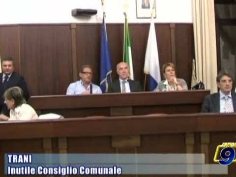 TRANI | Inutile Consiglio Comunale