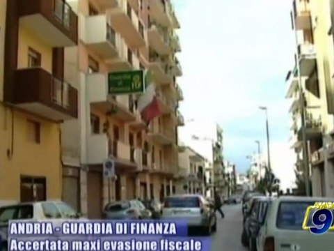 ANDRIA | Guardia di Finanza: accertata maxi evasione fiscale