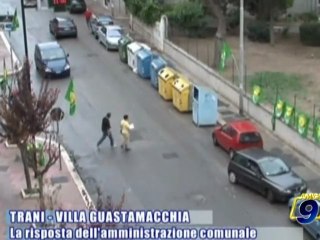 TRANI | Villa Guastamacchia: la risposta dell'Amministrazione Comunale