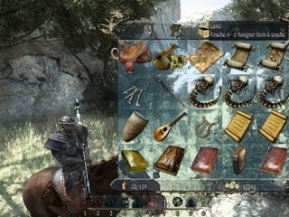 Two Worlds 2 : Interface (inventaire, points de compétences)