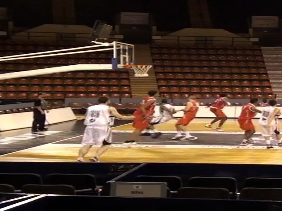 Limoges contre STB Le Havre  Espoirs pro A le 6 nov 2011