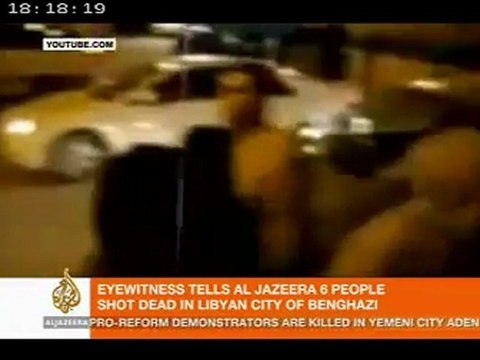 Abdullah to AJ Libyan police kills 6 protesters