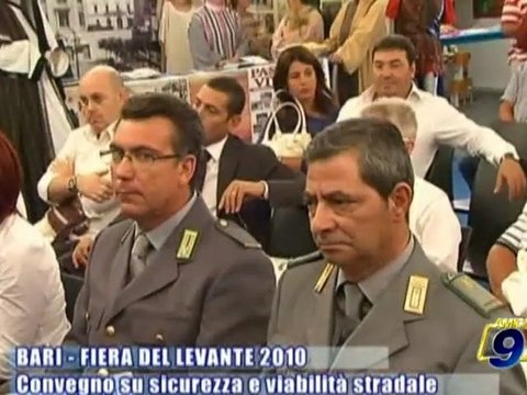 BARI | Fiera del Levante 2010: convegno su sicurezza e viabilità stradale
