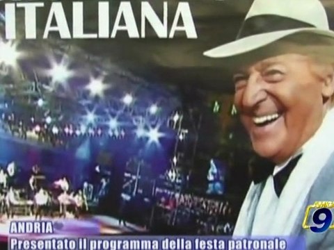 ANDRIA | Presentato il programma della festa patronale