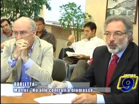 BARLETTA | Maffei: No alle centrali a biomasse