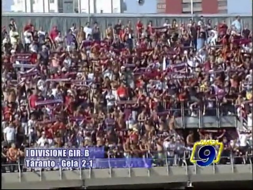 I DIVISIONE GIR.B | Taranto - Gela 2-1