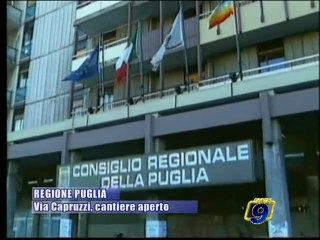 REGIONE PUGLIA | Via Capruzzi, cantiere aperto