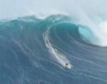Insane Surfer caught in a Huge Tsunami Wave