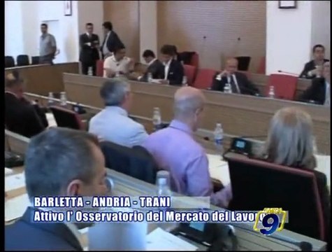 BARLETTA - ANDRIA -TRANI | Attivo l'Osservatorio del Mercato del Lavoro