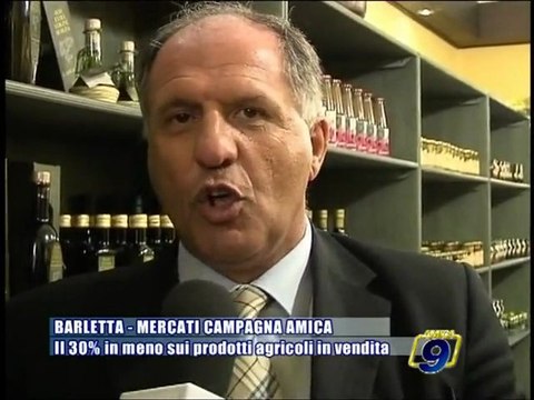 BARLETTA | Mercati campagna amica: il 30% in meno sui prodotti agricoli in vendita